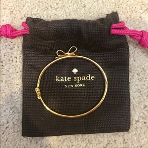 Authentic Kate Spade Gold Bow Bangle